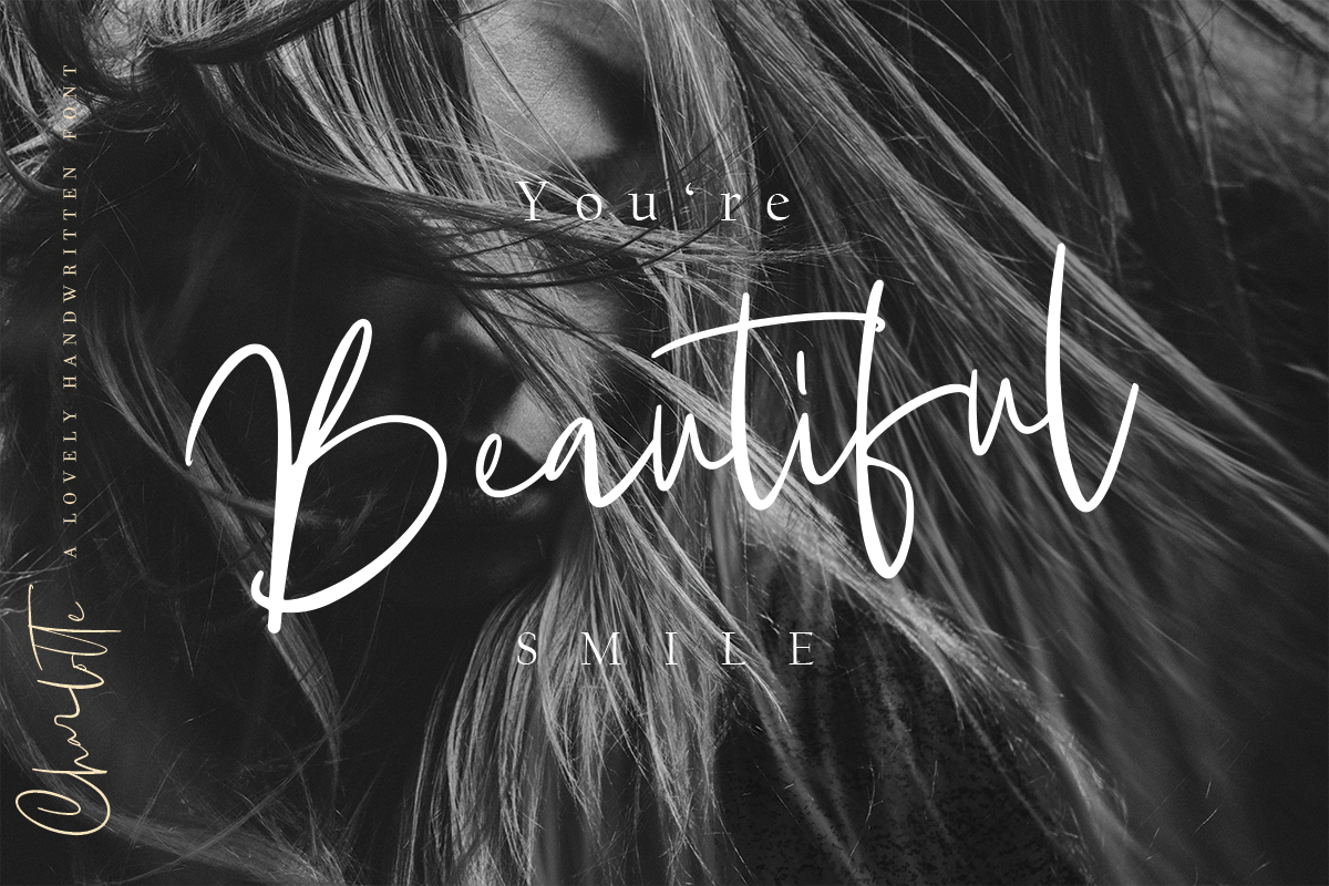 Charlotte | Handwritten Font preview 2