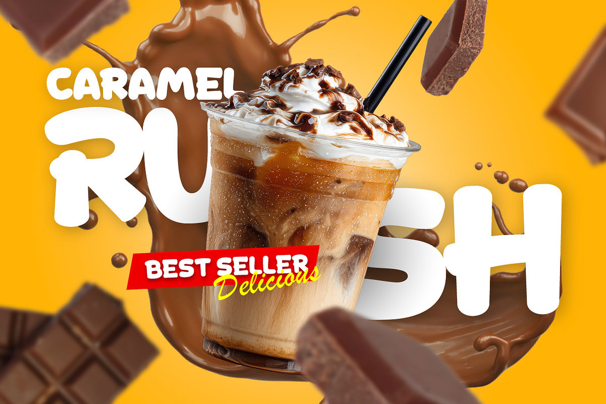 Rex Chandela - Choco Display Font, a Handwritten Font by twinstd (Photo 7 of 10)