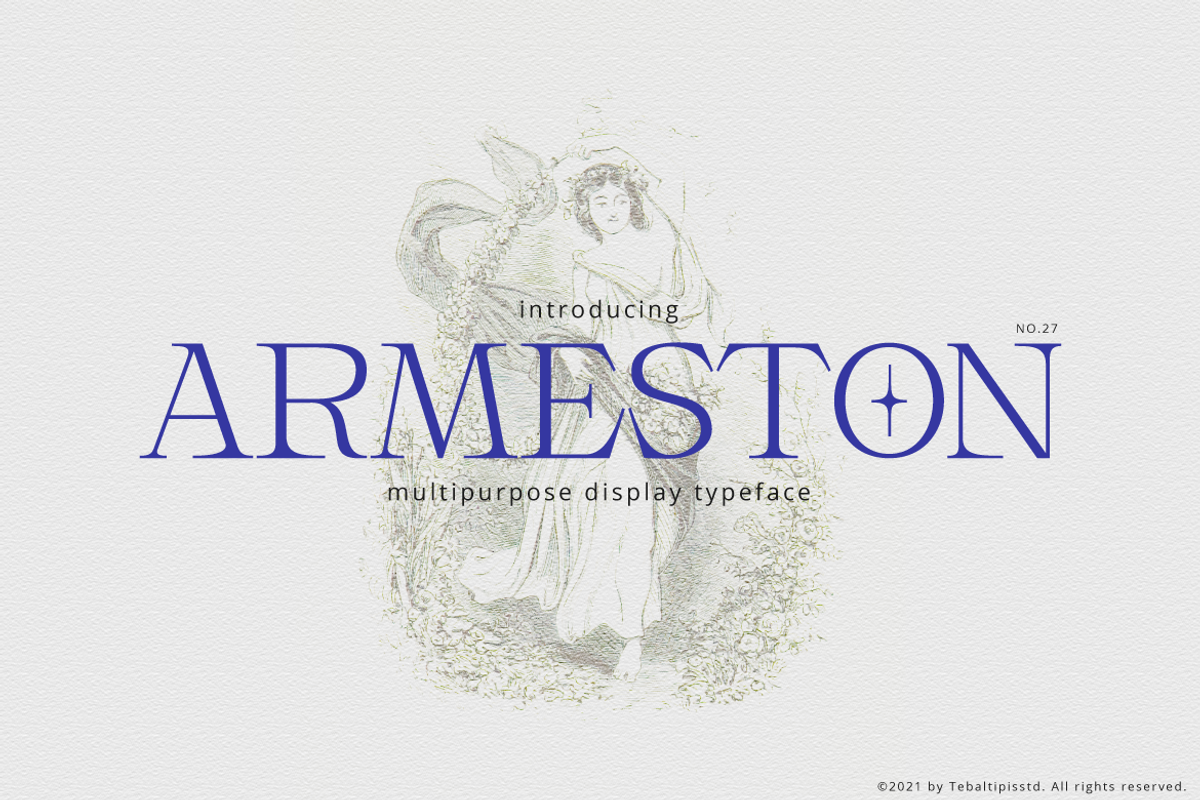 Armeston - Modern Serif, a Serif Font by tebaltipislab (Photo 1 of 15)