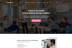 Startup Landing Page