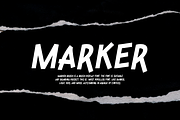 Warden Brush - Marker Font, a Handwritten Font by QR Design Studio (Thumbnail 2 of 6)