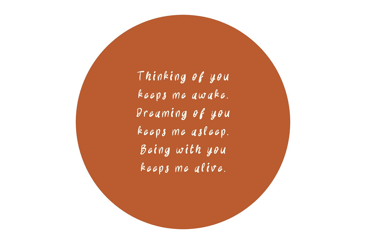 Paulina is a cute handwritten font, a Handwritten Font by Brown Cupple (Photo 3 of 5)