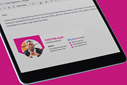 Email Signature Template Canva+Gmail, an Email Template by Waliullah Solutions (Thumbnail 5 of 5)