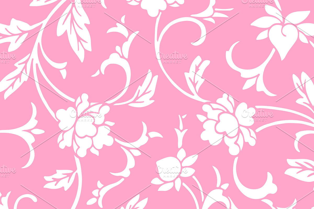 1,440 Floral Patterns in 60 Colors, a Pattern Graphic by Paper Element (Photo 7 of 26)