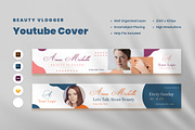 Beauty Vlogger Youtube Cover, a Social Media Template by Rahardi Creative (Thumbnail 1 of 4)
