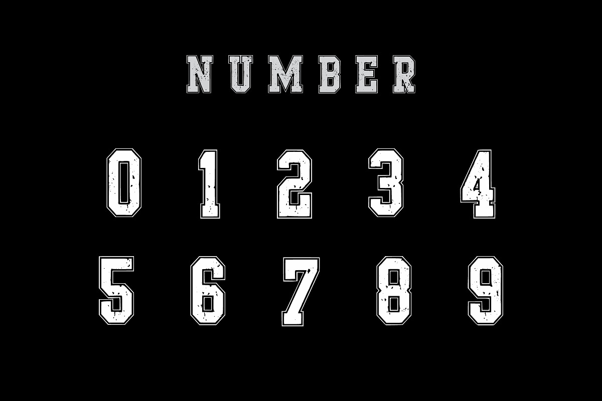 Optimal Distressed, a Font by Limited.studio (Photo 5 of 7)