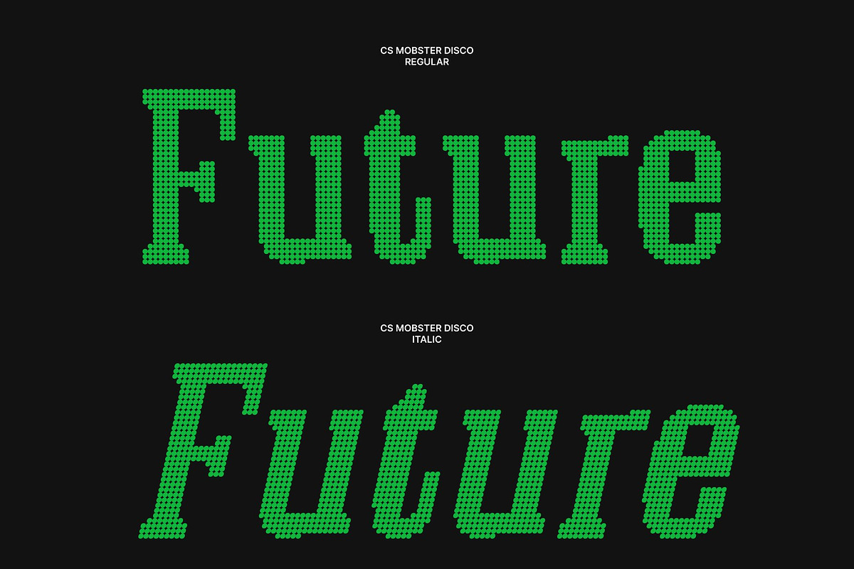 CS Mobster Disco, a Slab Serif Font by Craft Supply Co. (Photo 3 of 8)