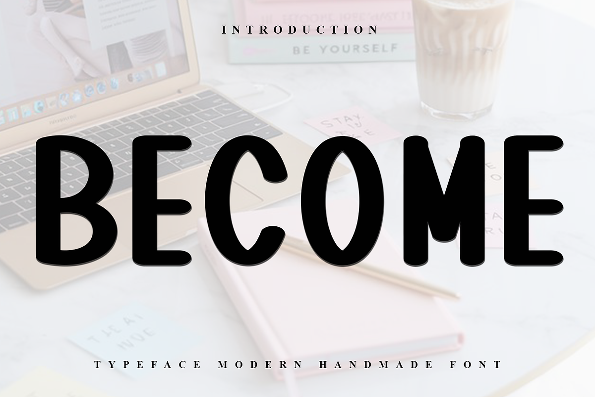 Become, a Script Font by InermediaSTUDIO (Photo 1 of 7)