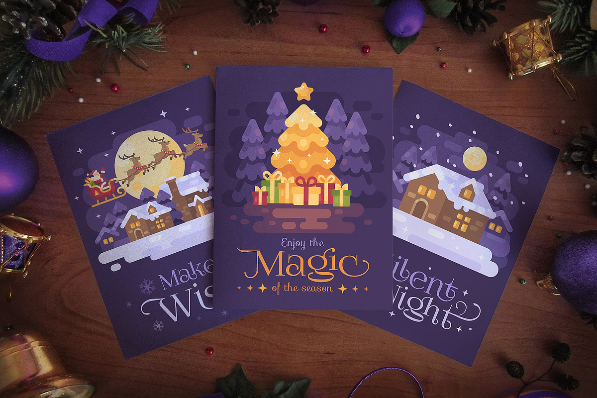 Magic Christmas, an Illustration by Ivan Dubovik (Photo 13 of 13)