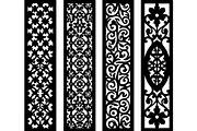 Black Geometric Pattern Panel Set, an Object Graphic by Designer_Momina (Thumbnail 12 of 13)