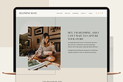 Delphine - With Free Elementor, a WordPress Template by Pix & Hue (Thumbnail 2 of 3)