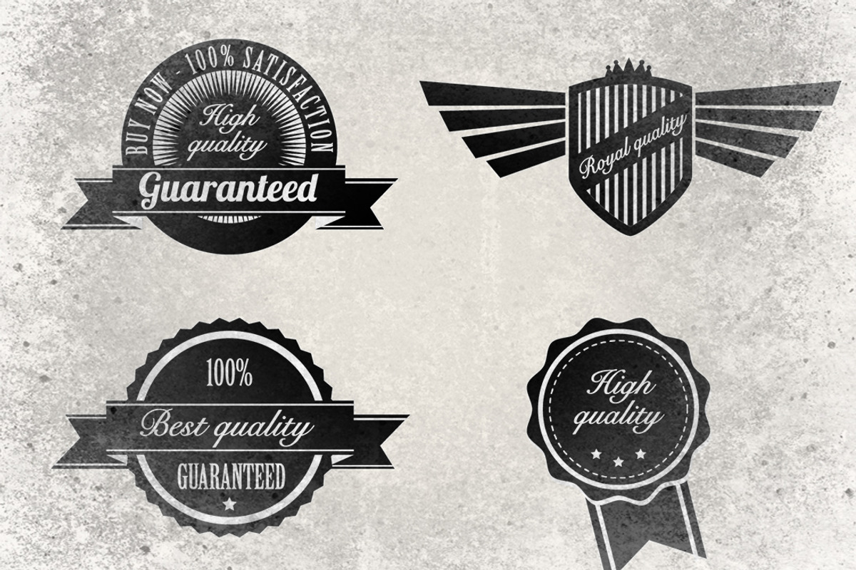 Retro Badges Vector Pack 2