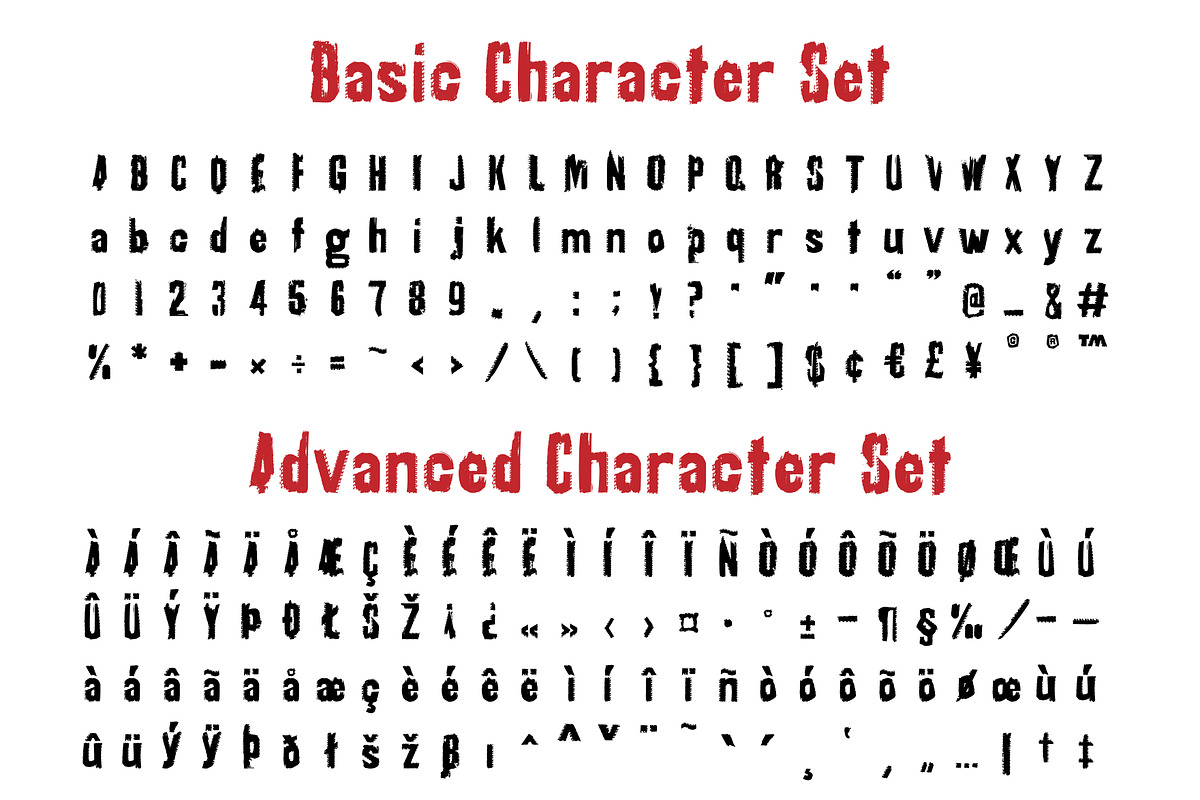 Off Road Font preview 7