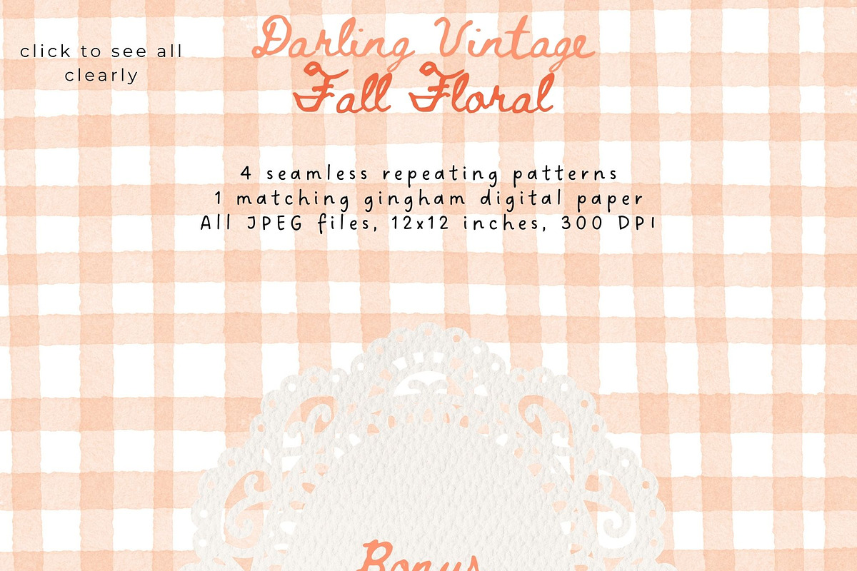 Boho Fall Floral Watercolor Clipart, a Background Graphic by Essem Creatives (Photo 6 of 9)