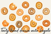 Bagel VECTOR illustrations, an Object Graphic by Natalka Dmitrova art (Thumbnail 3 of 16)