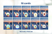 Christmas Card Templates Canva Set, a Card Template by Ellis Art (Thumbnail 3 of 5)