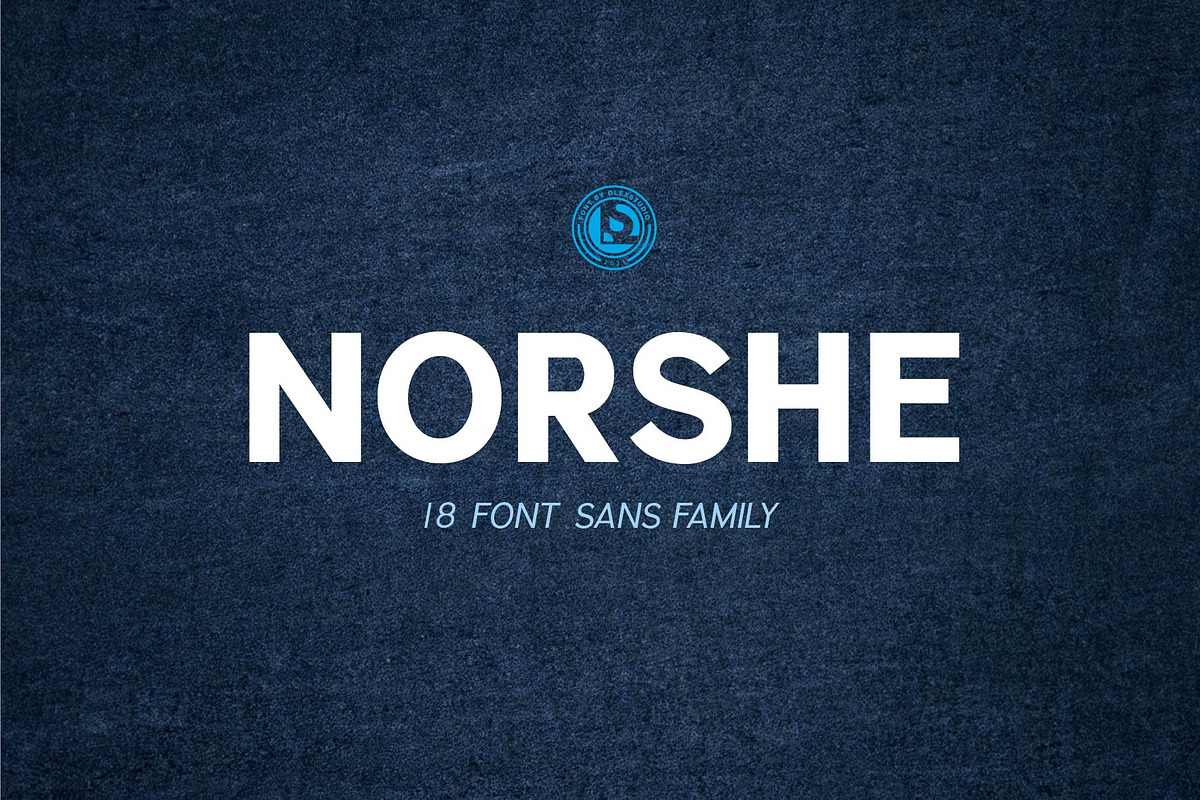 NORSHE - Sans Family, a Sans Serif Font by Olexstudio (Photo 1 of 7)