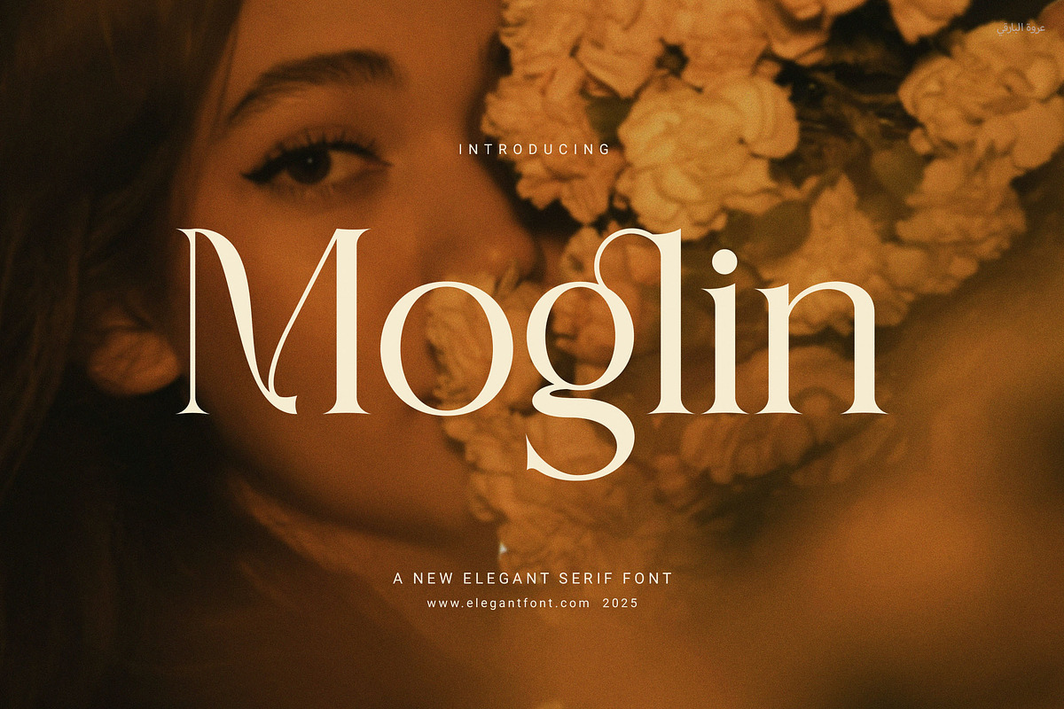 Moglin Modern Serif Font, a Serif Font by Elegant Font (Photo 1 of 8)