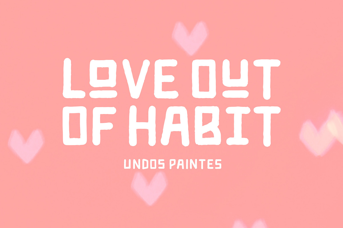 Undos Paintes Font, a Sans Serif Font by trustha (Photo 13 of 15)