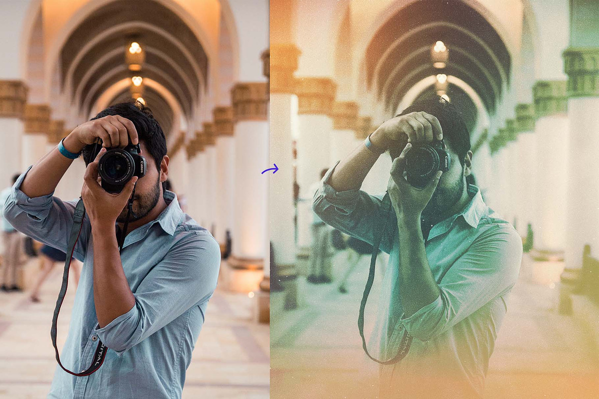 Easy Film-Inspired Photo Effect