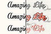 Lettering Styles Kit, a Layer Style Add-On by Creative Media Co (Thumbnail 2 of 5)