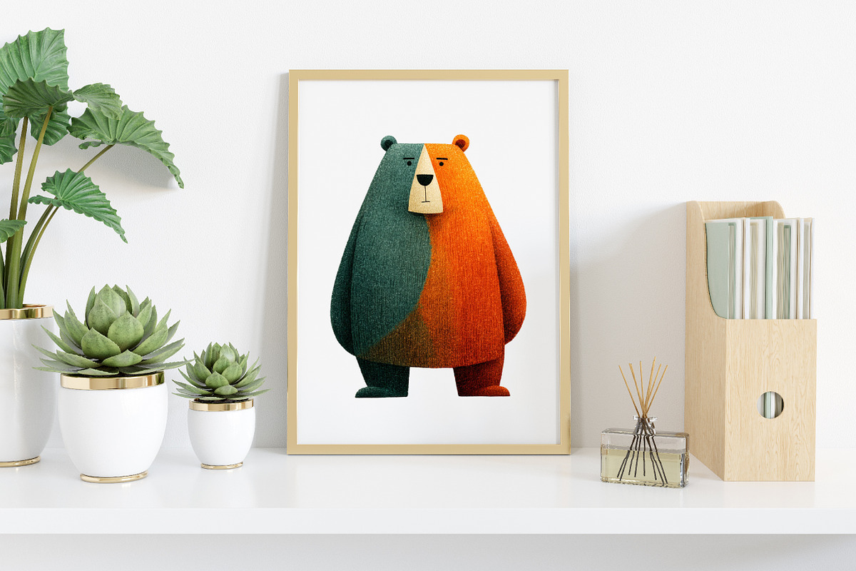 Watercolor Quirky Animals Clipart, an Illustration by Canvas Craft (Photo 6 of 8)