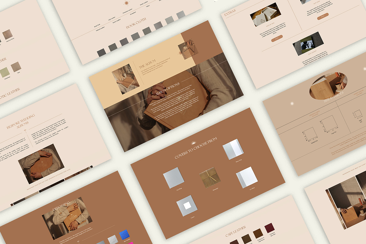 Dreamy | Album Guide Webpage, a Marketing Template by Studio Leelou (Photo 2 of 8)
