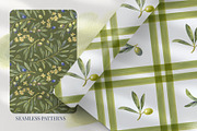Olive Branches Watercolor Clipart, a Food Illustration by YarovaArt (Thumbnail 19 of 28)