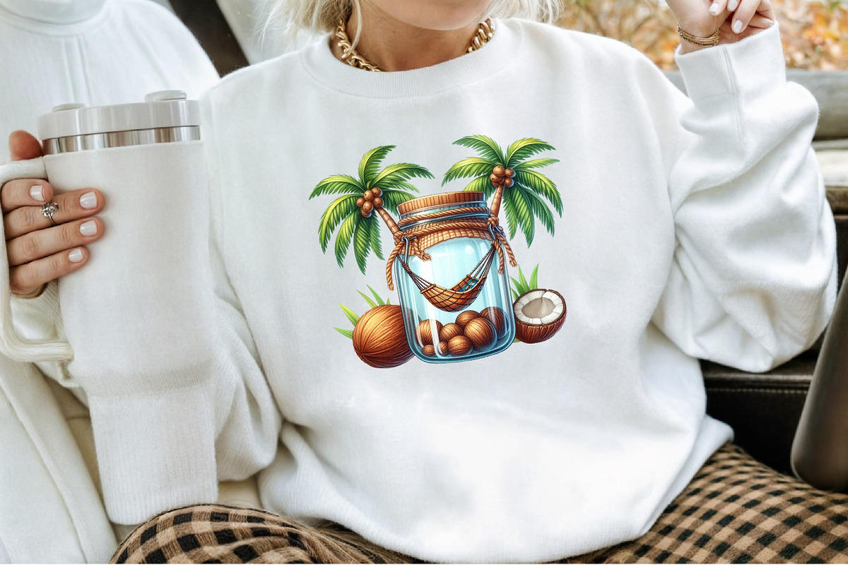 Summer View in Jar Sublimation, an Illustration by Sublimation Artist (Photo 4 of 6)