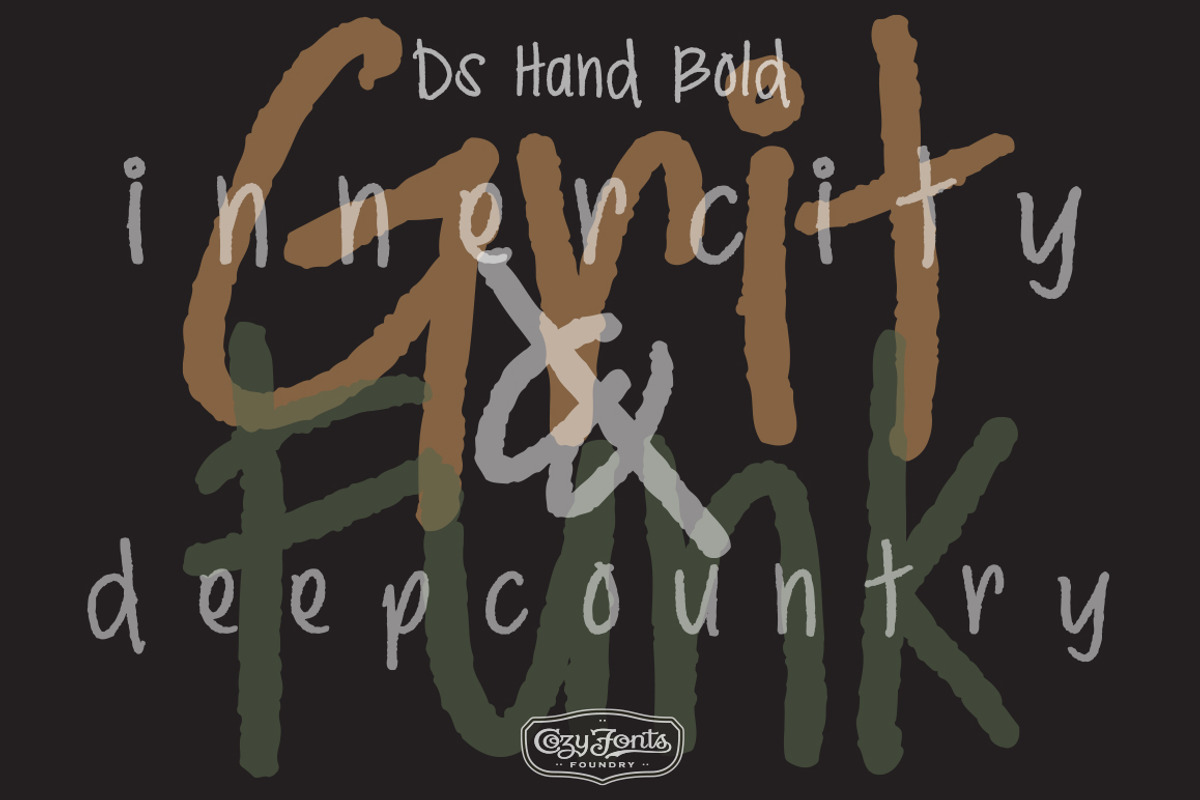 Ds Hand Bold preview 4