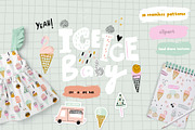 Ice Ice Baby graphic collection, a Texture Illustration by solmariart (Thumbnail 1 of 7)