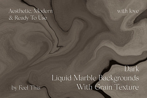 Dark Liquid Marble Backgrounds