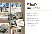 Neutral Real Estate Instagram Bundle, a Social Media Template by Everyday Perfection (Thumbnail 4 of 11)