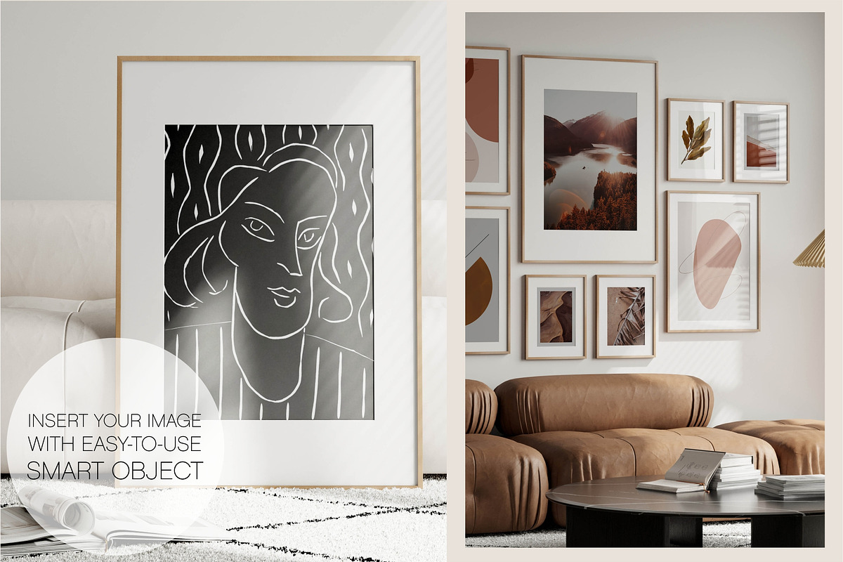 Frame Mockup Bundle VOL. 2, a Poster Template by VNmockup (Photo 2 of 7)