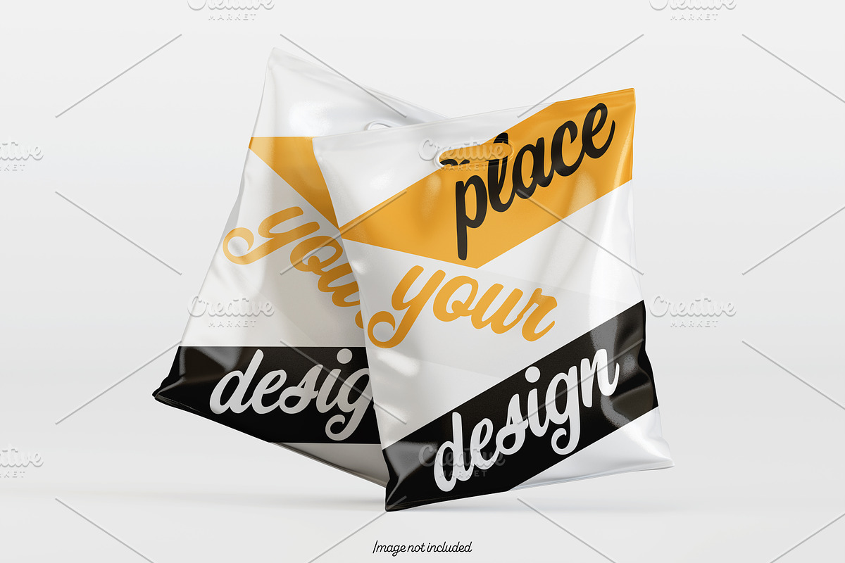 Paper bag white color mockup bundles, a Packaging Mockup by Ambo Ampeng (Photo 18 of 32)