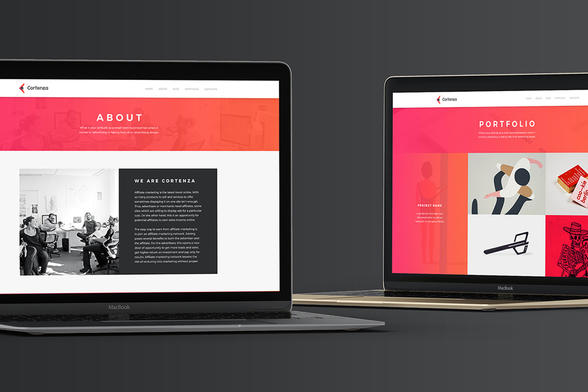 Cortenza - Creative Agency PSD, a Landing Page Template by Spartak Vee (Photo 4 of 4)