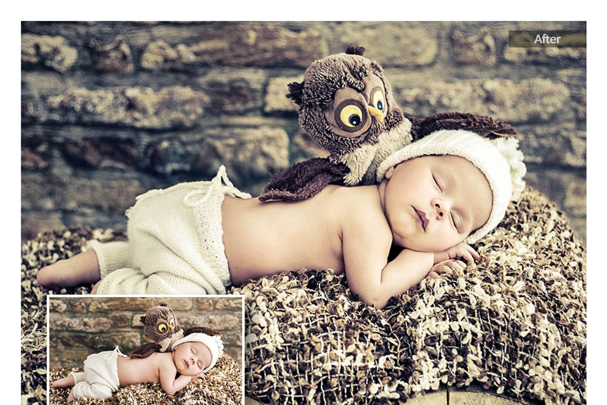 Newborn Lightroom Mobile Presets preview 3