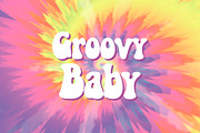 The best Sixties Hippie Font, a Sans Serif Font by Little Type Factory (Thumbnail 10 of 12)