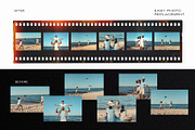 Vintage Film Strip Frame Overlay Tem, a Mockup by DesignerCandies (Thumbnail 8 of 13)