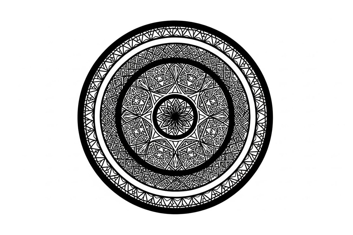 Sacred Geometry Icon Silhouette, a Graphic by musafir_fashion (Photo 7 of 8)