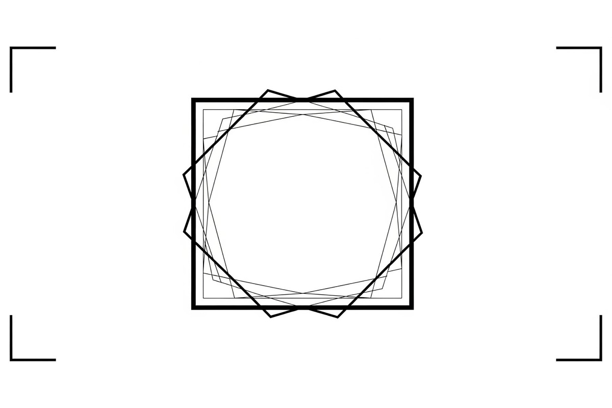 Modern Square Frame SVG Bundle, an Illustration by Creativeshirt (Photo 3 of 31)