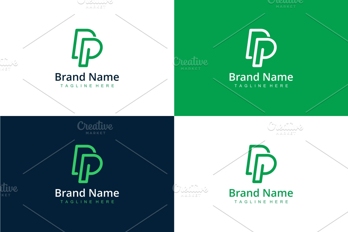 P logo, a Branding & Logo Template by Designs Basket (Photo 3 of 3)
