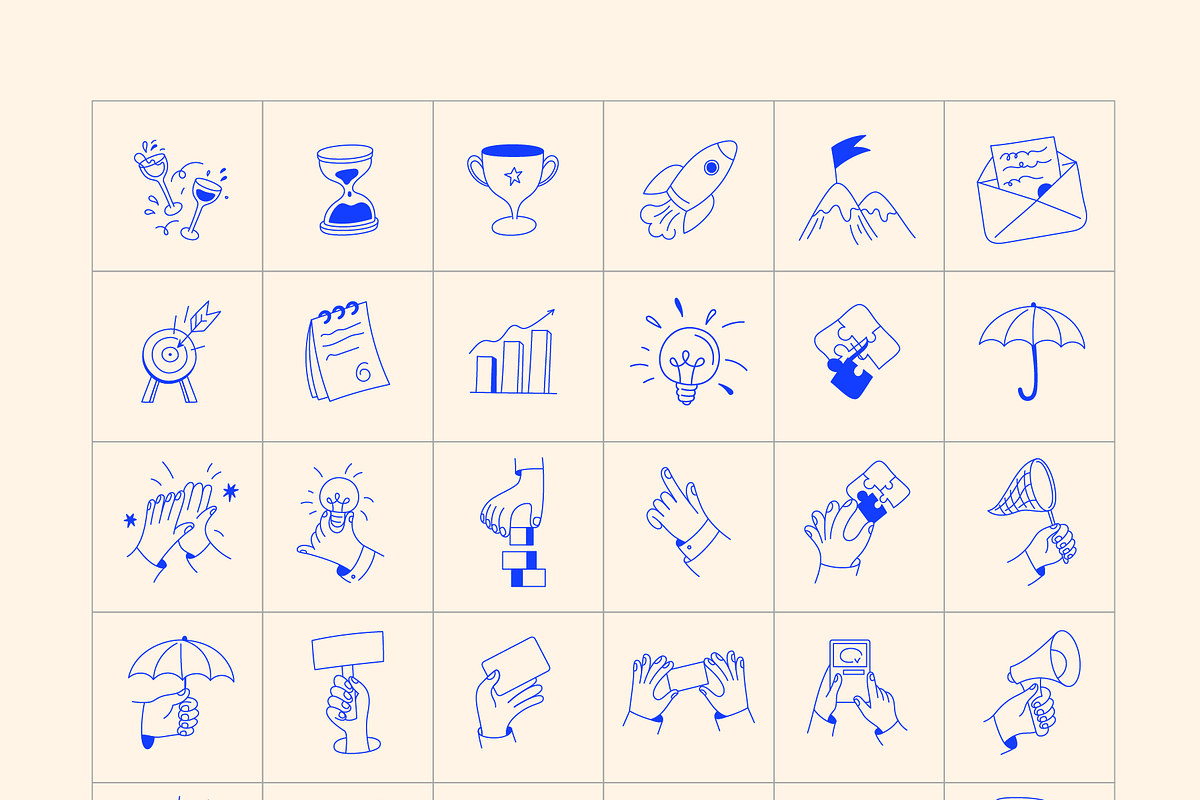 Business doodles, illustrations, an Object Graphic by venimo (Photo 13 of 13)