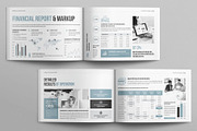 Annual Report Template Landscape, a Brochure Template by E-Type (Thumbnail 5 of 13)