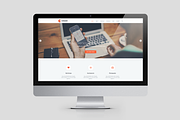 Website Landing Page PSD, a Templates & Theme by vog (Thumbnail 1 of 5)