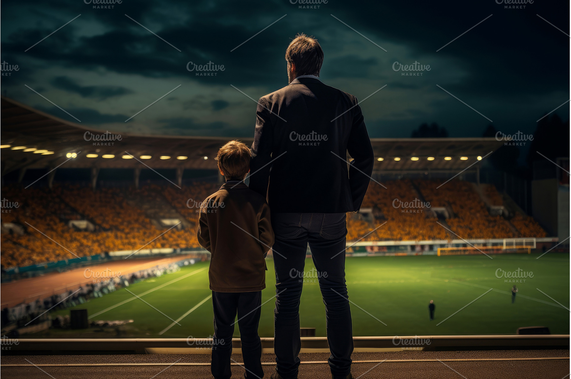 Supportive Man son baseball family, a Nature Photo by Ylivdesign