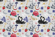 8 seamless esoteric patterns, a Decorative Illustration by SvetaDraws (Thumbnail 8 of 11)