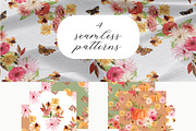 Early Fall Floral Pumpkin Watercolor, a Seasonal Illustration by Catch the Dream Art (Thumbnail 11 of 13)
