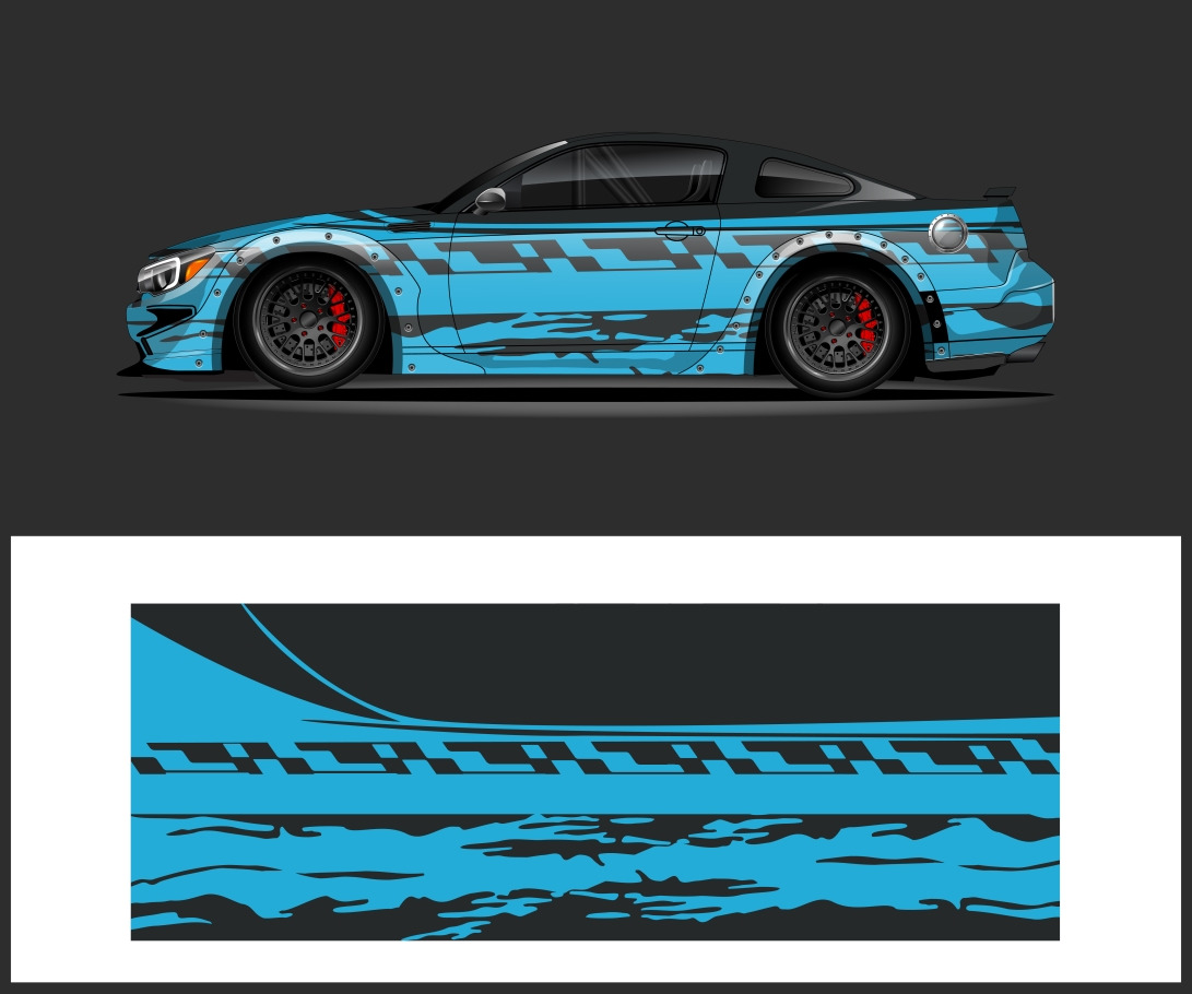 car wrap design Graphics, a Transportation Illustration by Car Wrap design