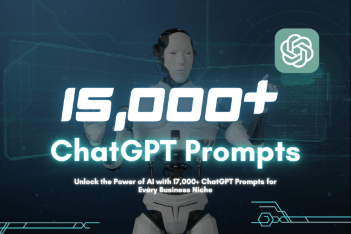 15,000+ ChatGpt Prompts for Business, a Graphic by shopcosm